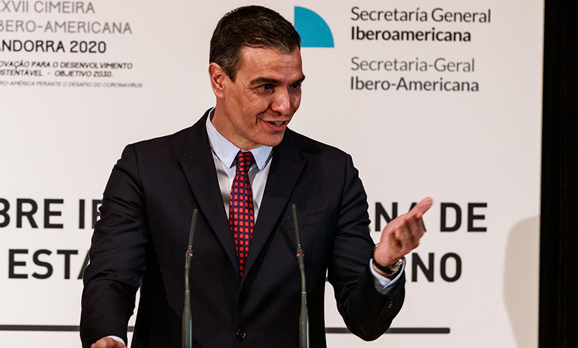 Pedro Sánchez en la Cumbre de Líderes por el Clima: "Tenemos que aprovechar esta oportunidad histórica"