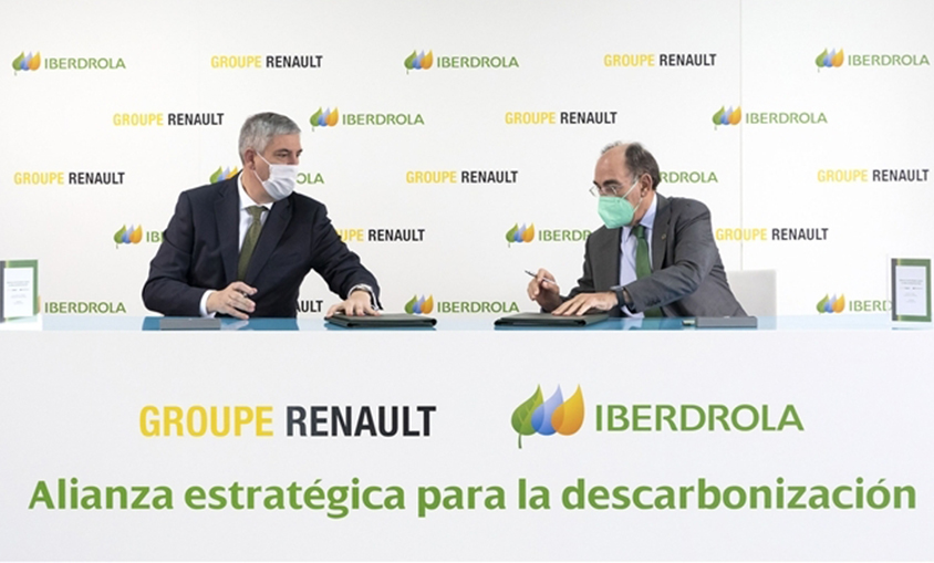 Iberdrola sella una alianza con Renault para reducir emisiones en las factorías de España y Portugal