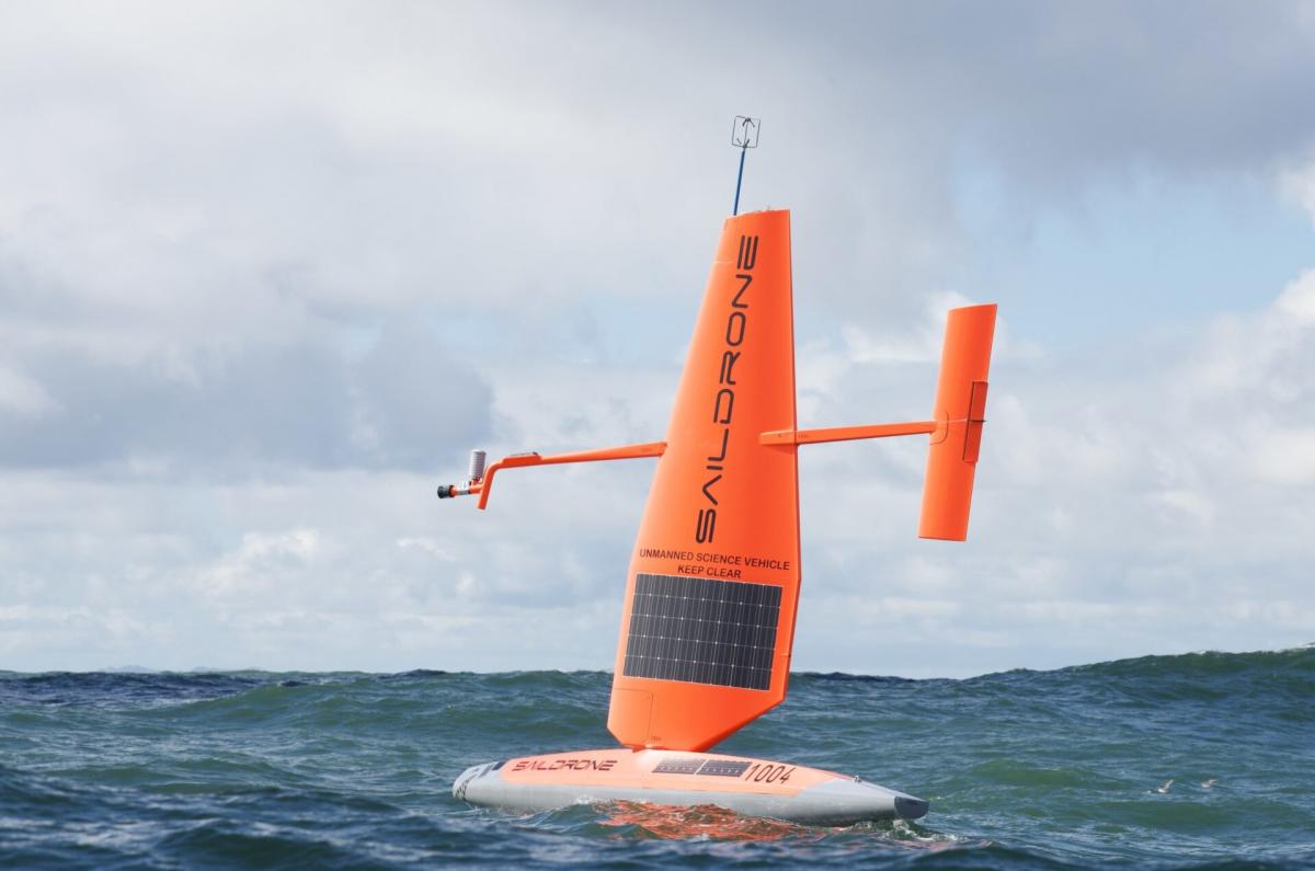 Saildrone, el dron marino alimentado por energía solar