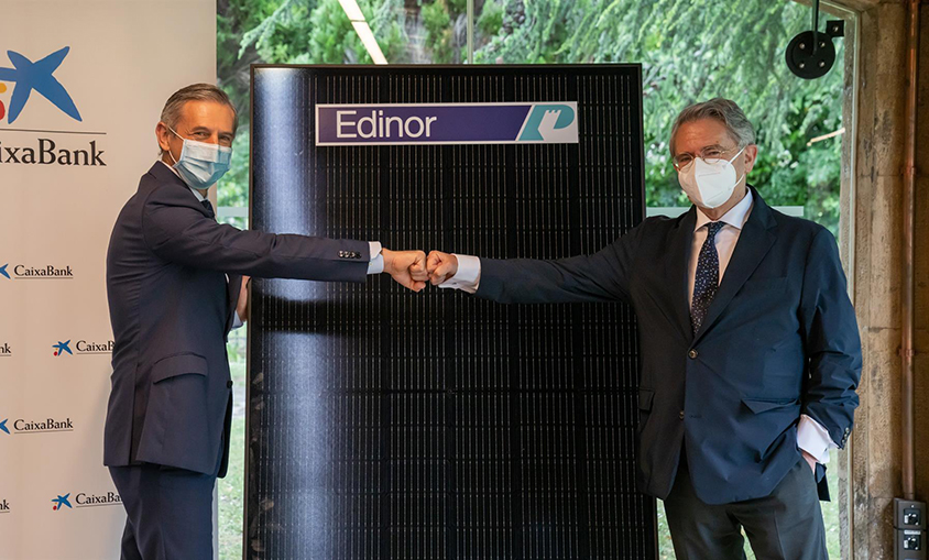 CaixaBank colaborará con Edinor para desarrollar comunidades energéticas locales en el País Vasco