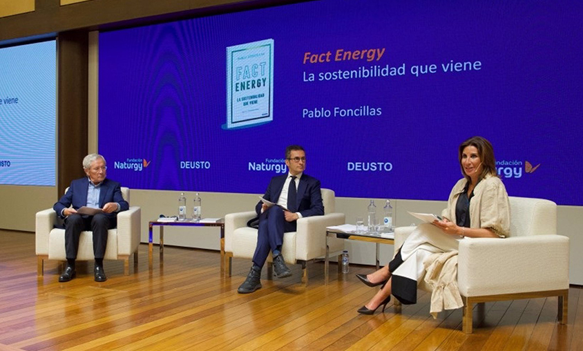 La Fundación Naturgy presenta el libro 'Fact Energy, la sostenibilidad que viene"