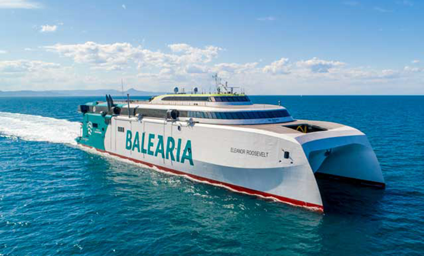 Baleària y Axpo realizan el primer viaje descarbonizado de un ferry en Europa con biometano