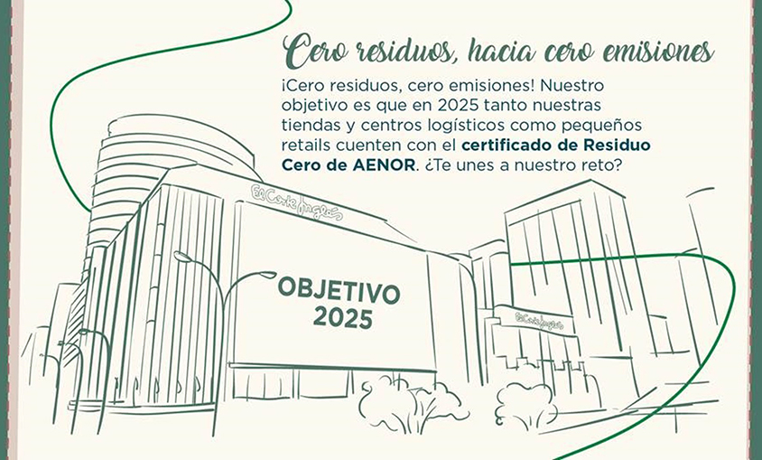 El Corte Inglés refuerza su apuesta por la sostenibilidad con proyectos medioambientales y economía circular