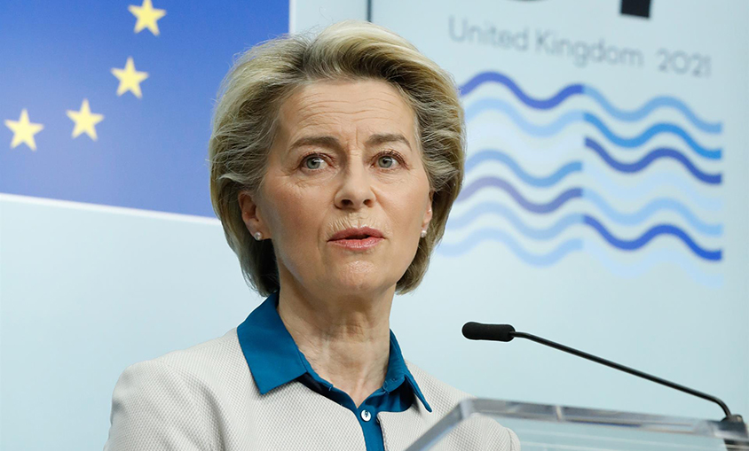 Von der Leyen apunta a desvincular de la electricidad los precios del gas