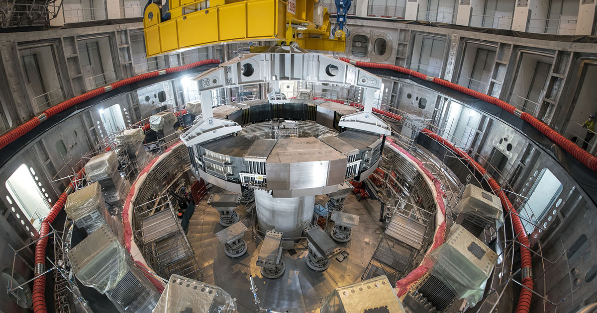 El imán más potente del mundo, camino del reactor de fusión ITER