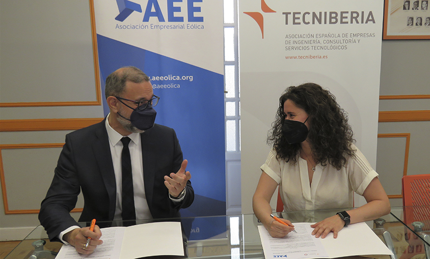 TECNIBERIA y AEE se unen para impulsar la proyección de empresas españolas en el ámbito de la energía eólica