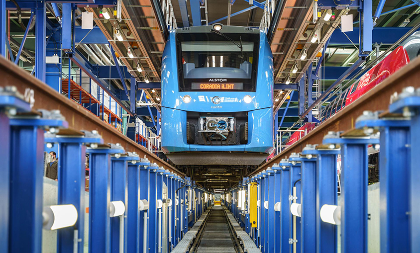 Alstom prevé incrementar un 5% anual su producción hasta 2025 tras la integración de Bombardier