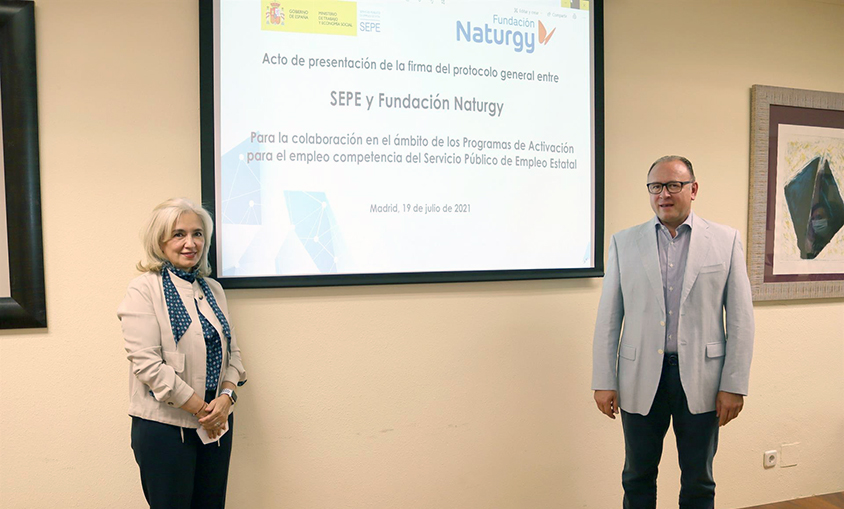Fundación Naturgy colabora con el SEPE para actualizar la formación a desempleados en materia energética