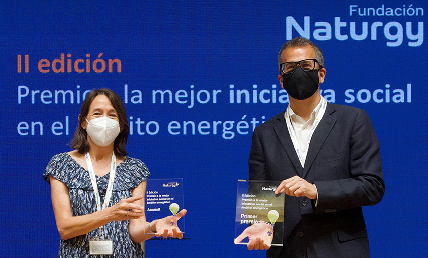 Fundación Naturgy reconoce la labor de Fundación Exit en la formación de jóvenes de entornos vulnerables