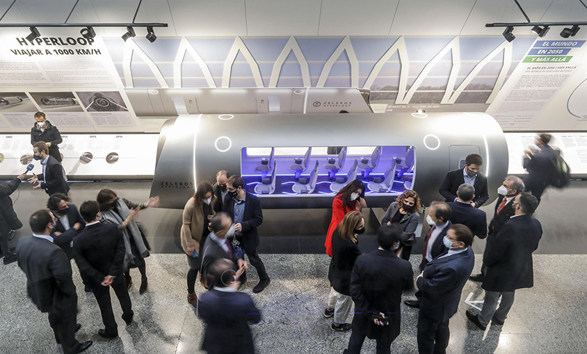 Acciona, CAF e EIT invierten en el tren hyperloop cero emisiones español