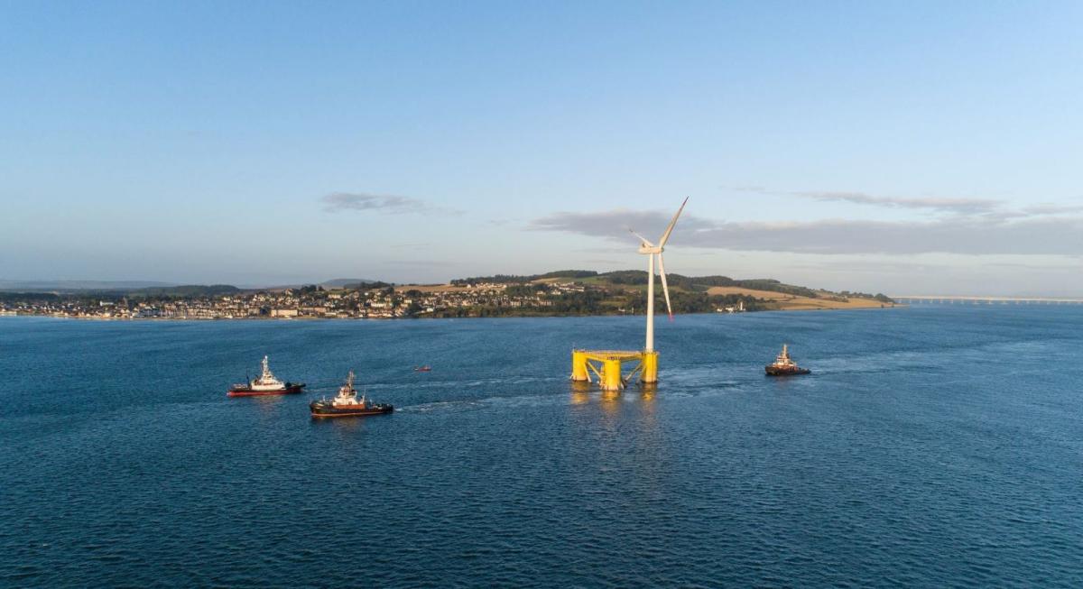 Francia rompe el fuego con una licitación de eólica flotante a escala comercial