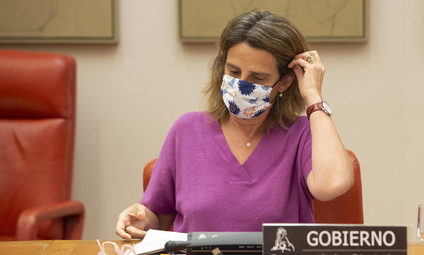 La vicepresidenta Ribera comparecerá el lunes en el Congreso por la subida del precio de la electricidad