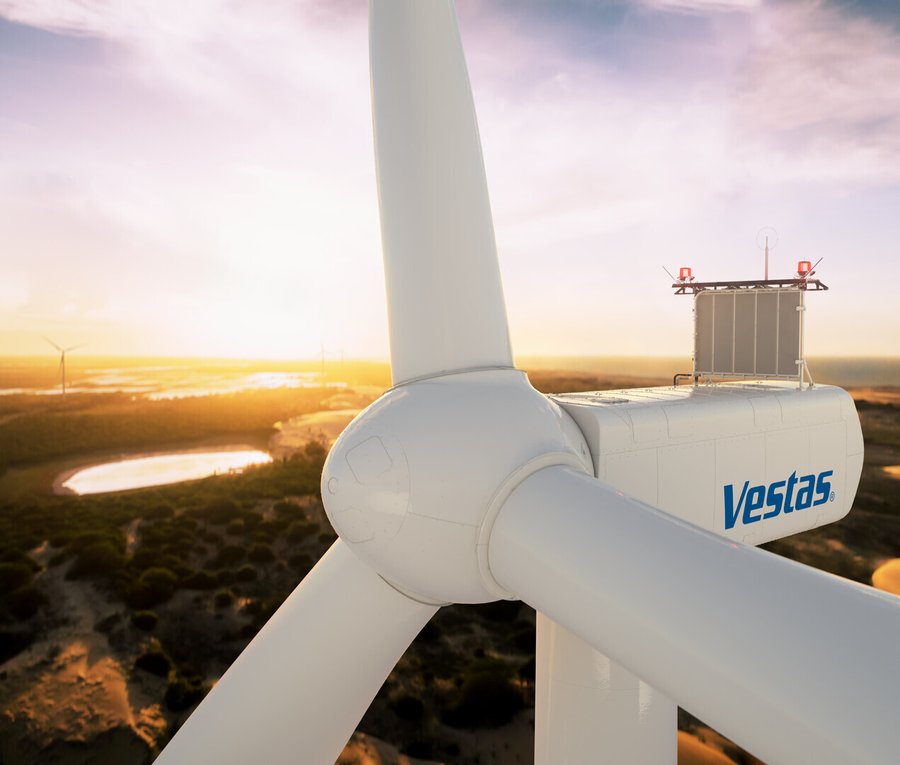 Vestas instala el prototipo V155-3.3MW para viento bajo y ultra bajo en Dinamarca