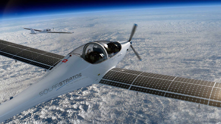 Solarstratos, el avión solar que quiere volar a la estratosfera, realiza su primer vuelo en solitario