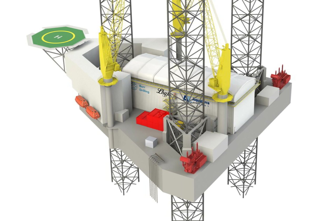 Desarrollan un concepto innovador para producir hidrógeno verde en el Mar del Norte