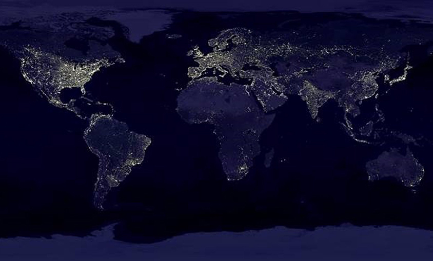 La contaminación lumínica aumentó casi un 50% en el último cuarto de siglo y empeora más con la luz LED