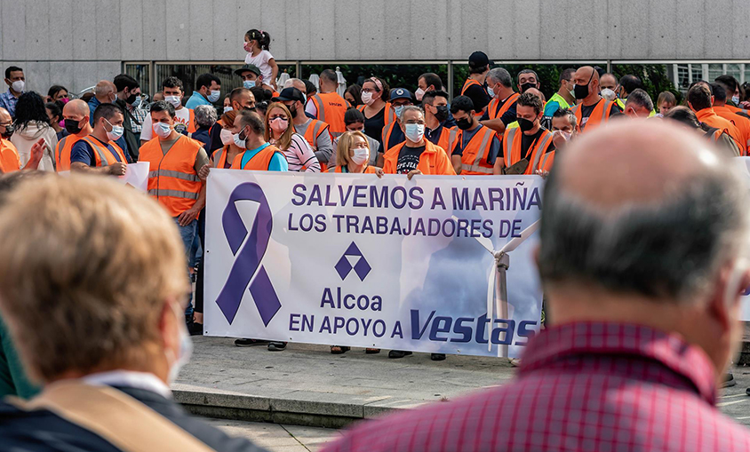 UP exige a Industria que cumpla el acuerdo con los trabajadores de Alcoa para mantener la producción