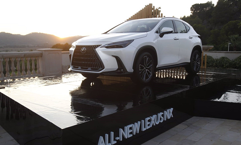 Lexus presenta en Mallorca el nuevo Lexus NX, el primer híbrido enchufable de la marca