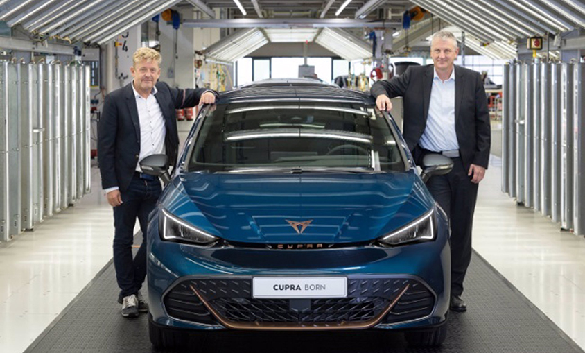 Cupra inicia la producción de su primer coche eléctrico que estará disponible a partir de noviembre