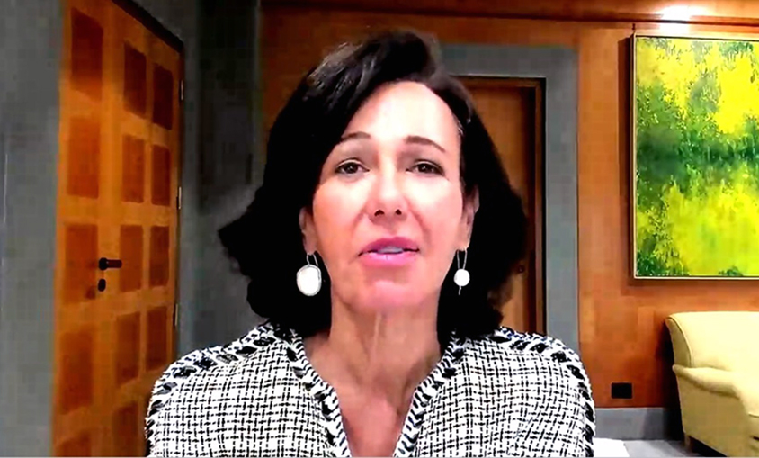 Ana Botín (Santander) pide más claridad sobre políticas climáticas y avisa de que la banca no puede ser "policía del clima"