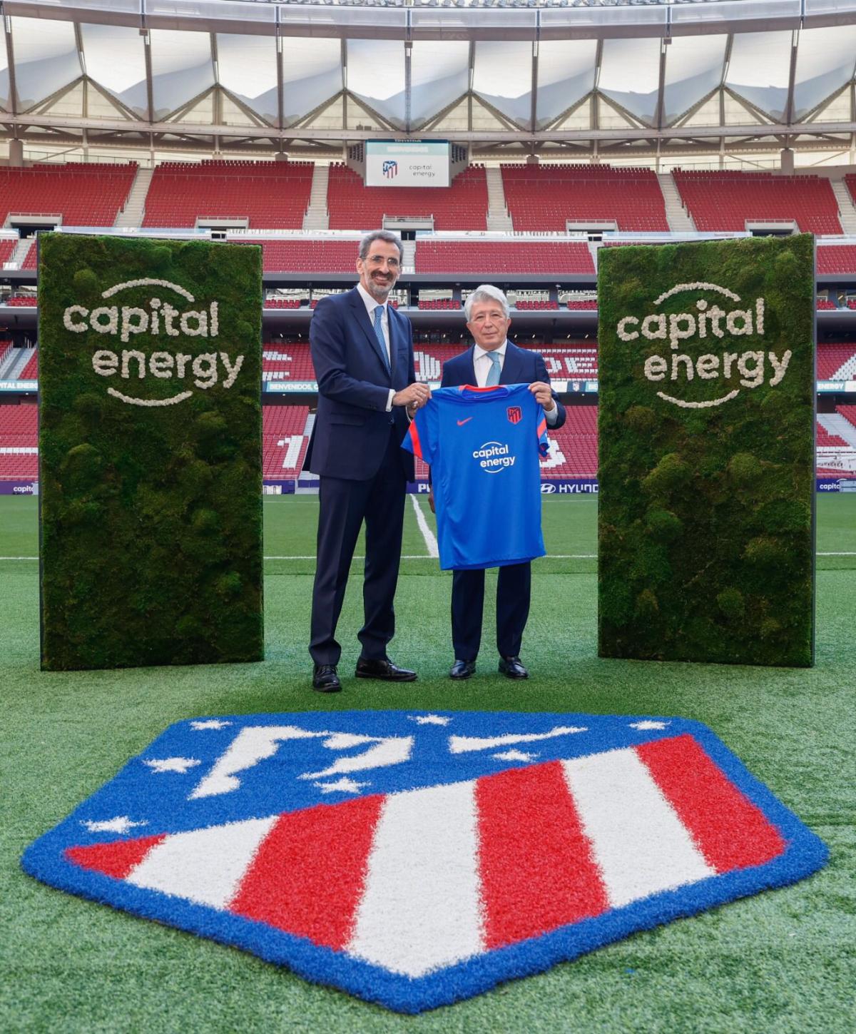 Capital Energy suministrará energía renovable al Atlético de Madrid durante las tres próximas temporadas