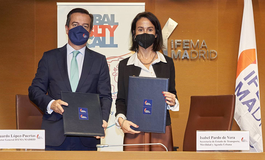 Ifema Madrid y el Ministerio de Transportes firman un acuerdo para impulsar la movilidad sostenible