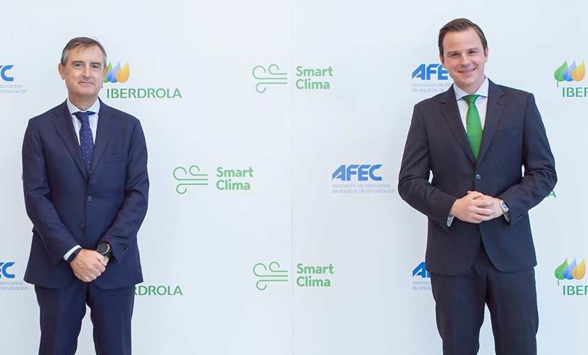 Iberdrola y AFEC colaborarán en el impulso de la climatización eléctrica y sostenible en España