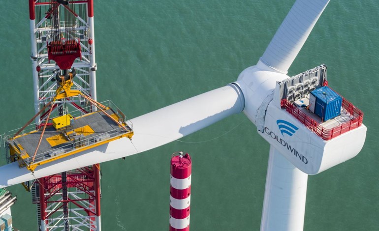 Goldwind presenta una turbina eólica marina de 12MW