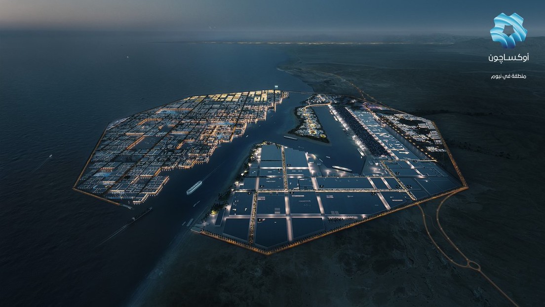 Arabia Saudí lanza Oxagon, una ciudad industrial flotante con cero emisiones