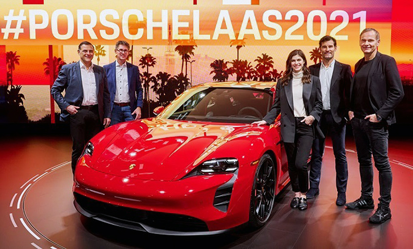 Porsche presenta cinco nuevos modelos con versiones electrificadas en el Salón de Los Ángeles