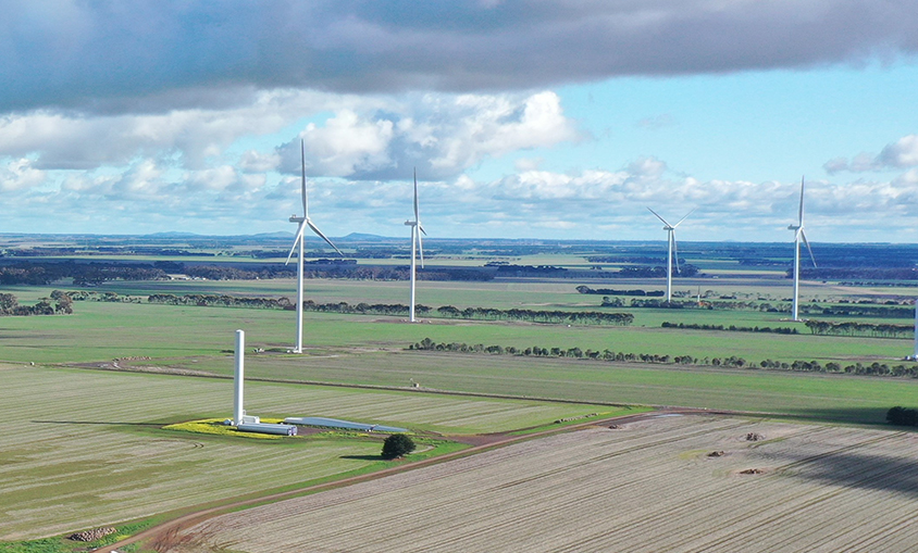 Naturgy pone en marcha su segundo parque eólico de 180 MW en Australia