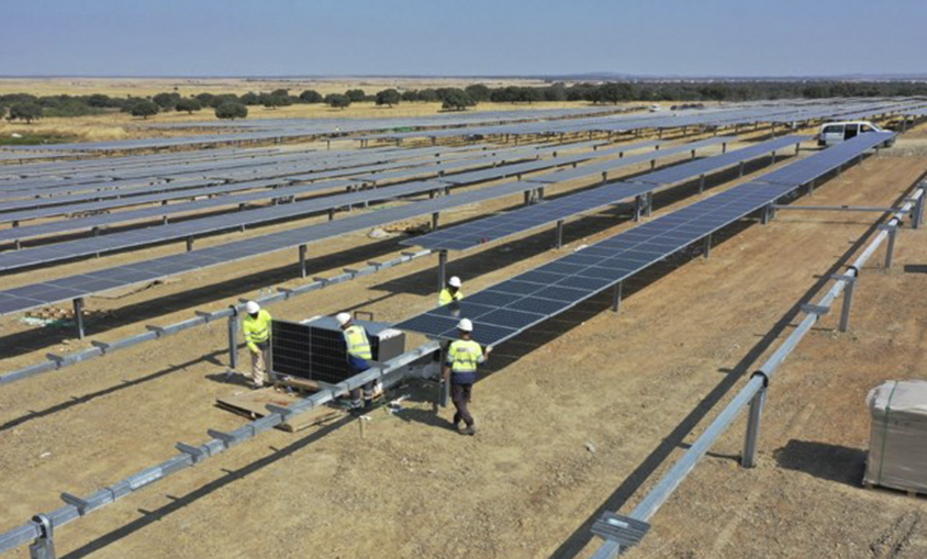 Las nuevas plantas fotovoltaicas de Iberdrola en Cáceres abastecerán a 118.000 hogares