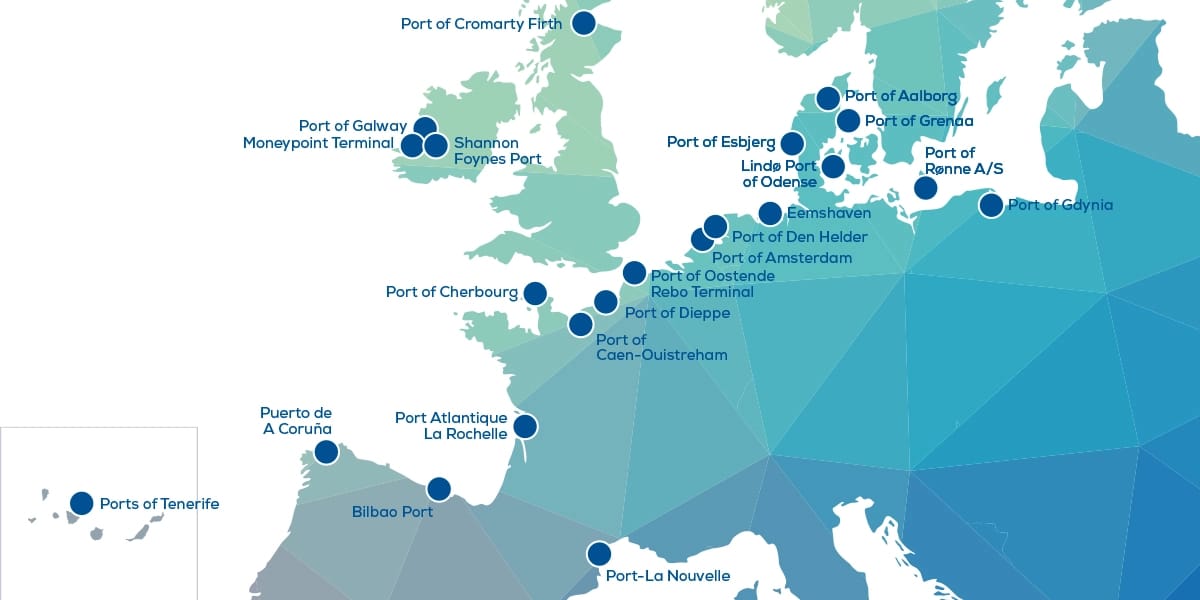 El Puerto de A Coruña se alía con otros 20 puertos europeos para impulsar proyectos de energía eólica