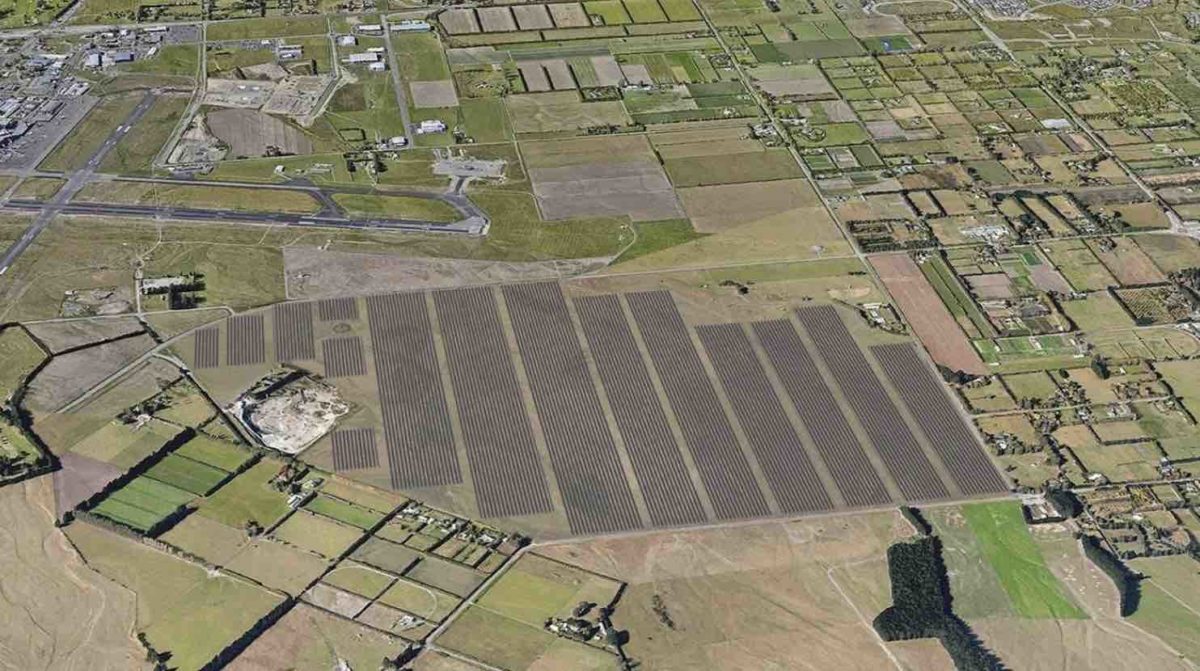 La planta solar más grande de Nueva Zelanda se construirá en el aeropuerto de Christchurch