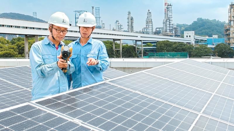 La china Sinopec inicia la construcción de la mayor planta de hidrógeno verde del mundo con energía solar