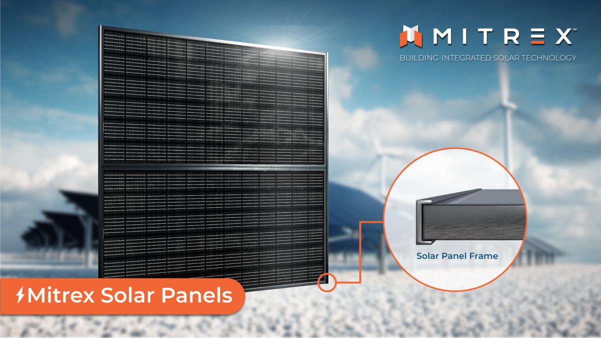 La canadiense Mitrex lanza un panel solar en tándem con una potencia máxima de 800 W