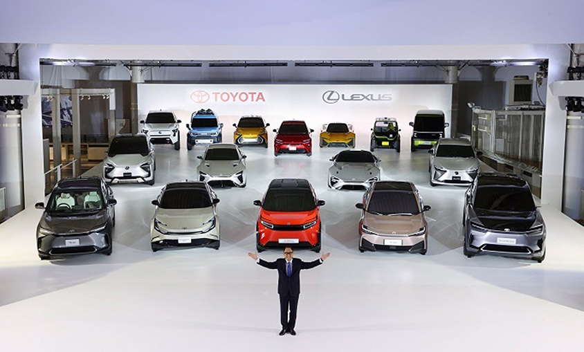 Toyota saca la artillería: 30 modelos eléctricos hasta 2030