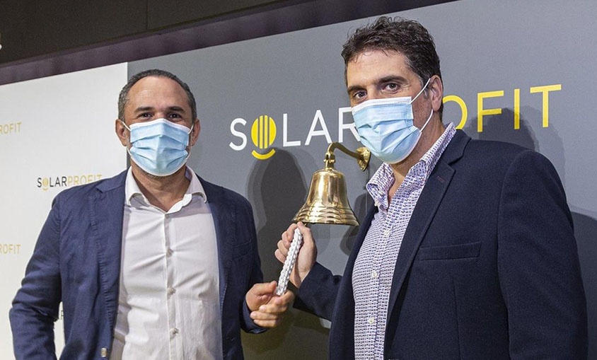 Solarprofit debuta en Bolsa con una subida del 4% y una valoración de 191 millones