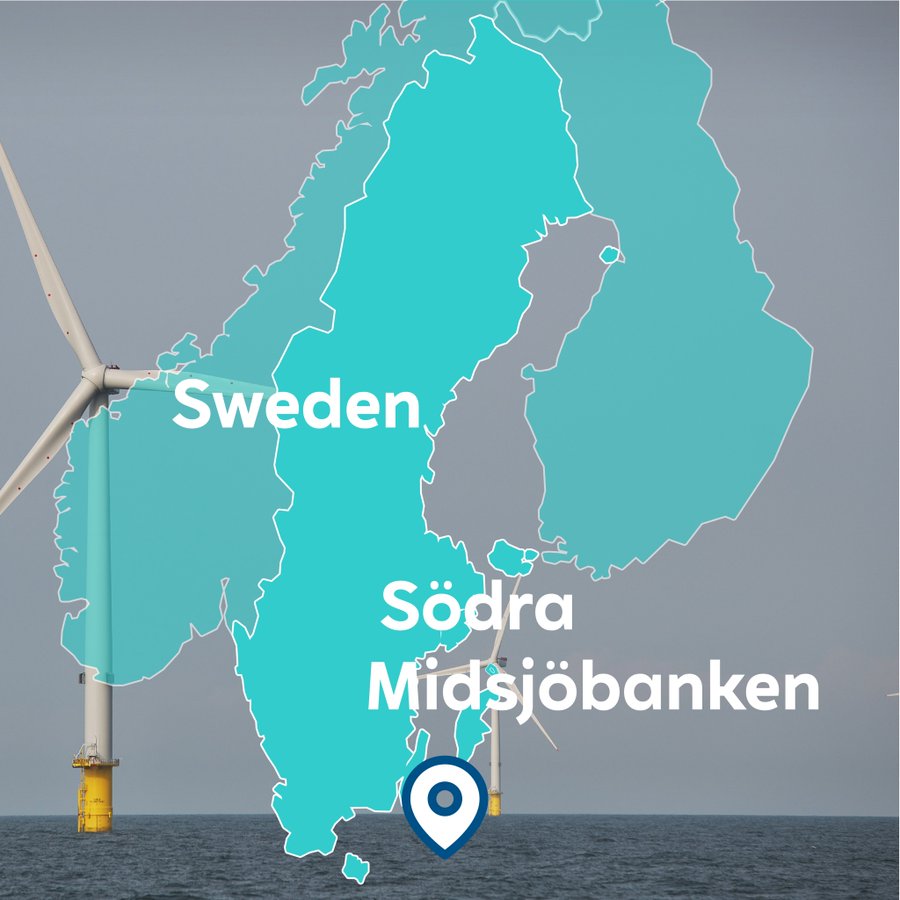 RWE concluye los estudios para la construcción de un parque eólico marino de 1,6GW en Suecia