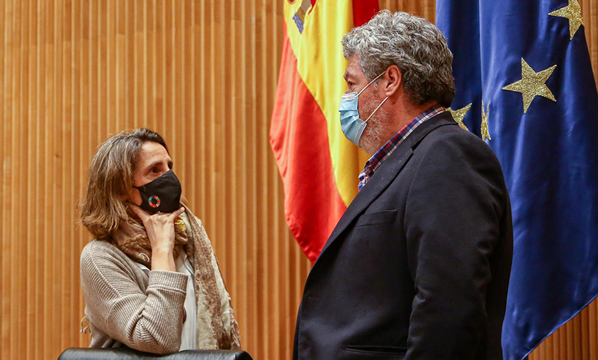 Unidas Podemos pide a Ribera endurecer su rechazo sobre el gas y la nuclear para evitar su financiación