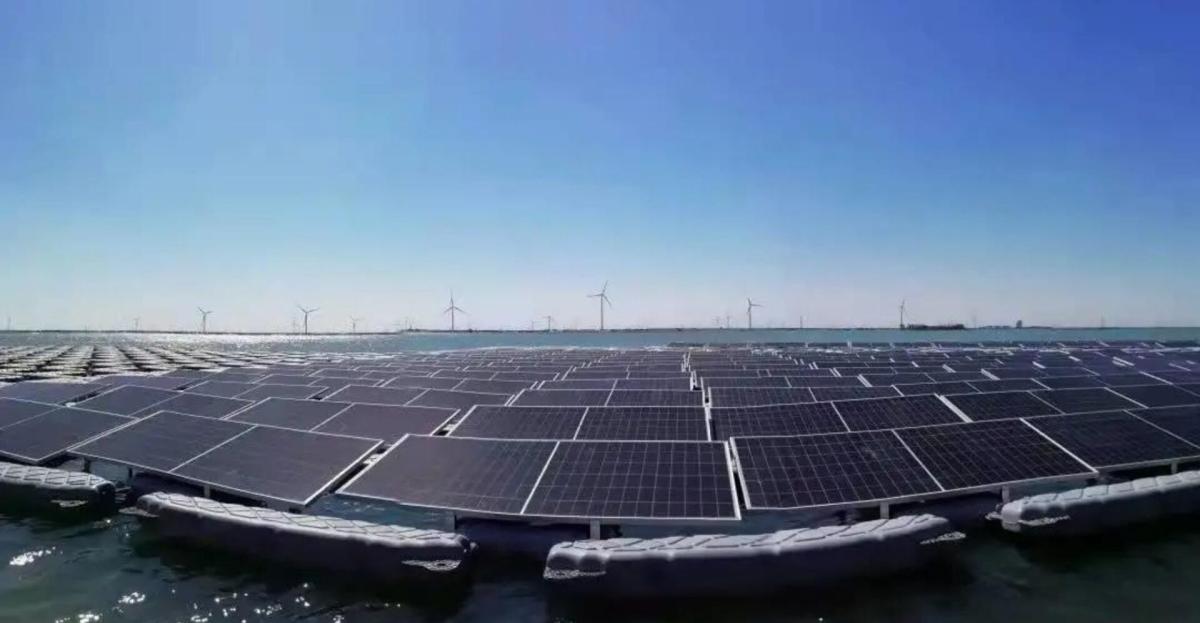 Huaneng conecta a la red la mayor planta fotovoltaica flotante del mundo en China