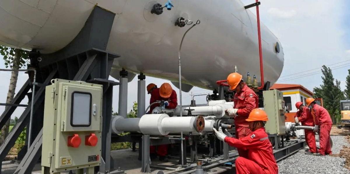 La petrolera china Sinopec pone en marcha un proyecto piloto de captura y almacenamiento de carbono en la provincia de Jiangsu