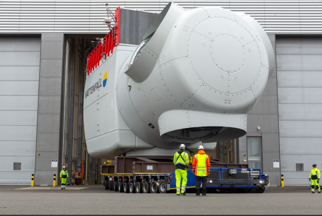 Siemens Gamesa completa la primera góndola de la turbina de 11MW en su fábrica de Cuxhaven