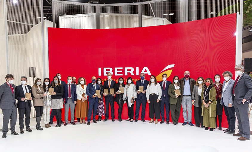 Iberia galardona a Elecnor, Halcón Viajes o la UNAV como sus mejores 'partners' en 2021