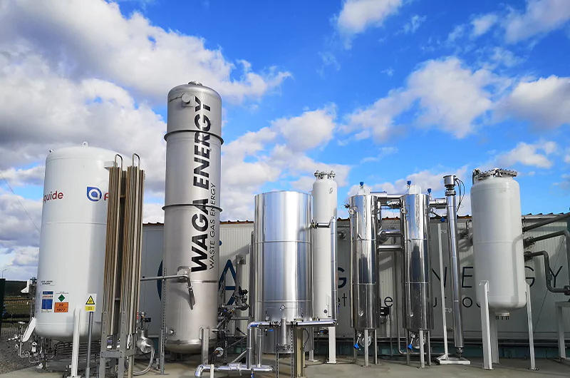 Waga Energy pone en marcha la undécima unidad de gas natural renovable en Francia