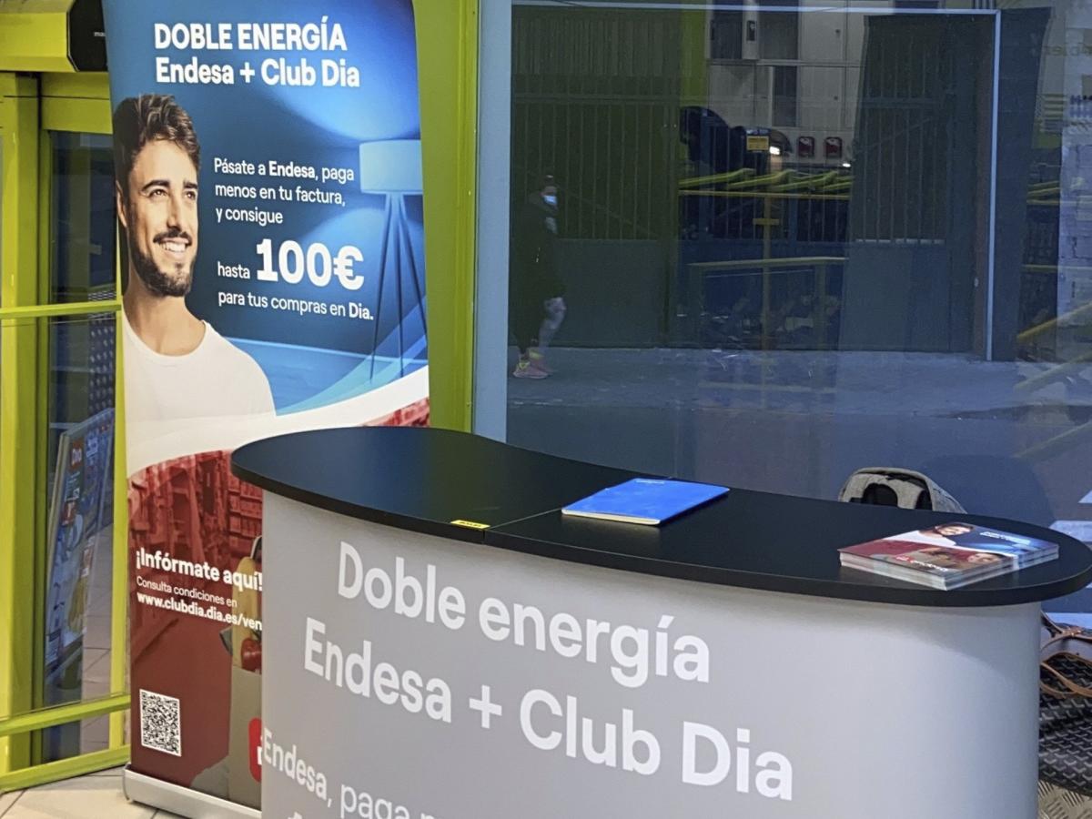 Endesa se alía con Dia para convertirse en su socio exclusivo de energía de su programa de fidelización