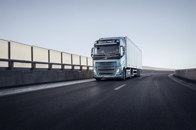 Volvo Trucks lidera el mercado de camiones eléctricos en Europa con una cuota del 42%