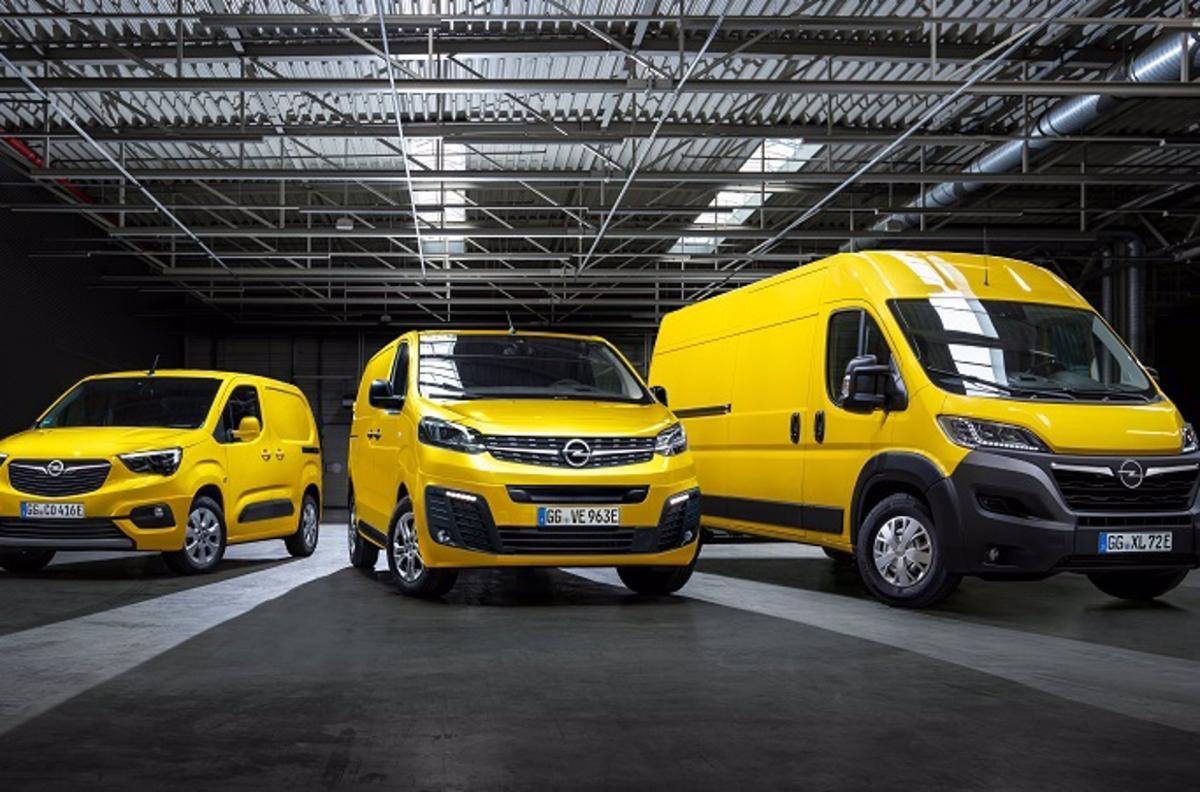 Opel culmina la electrificación de su gama de vehículos comerciales