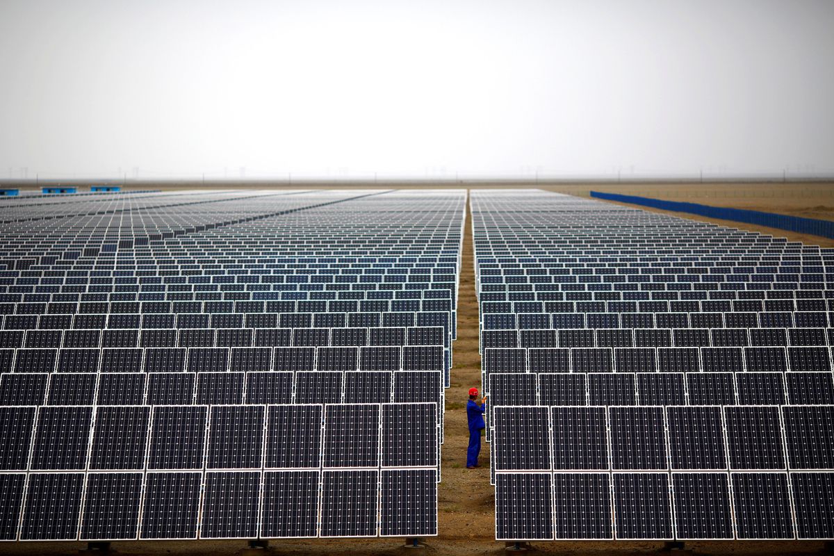 La energía solar en China es de otro planeta