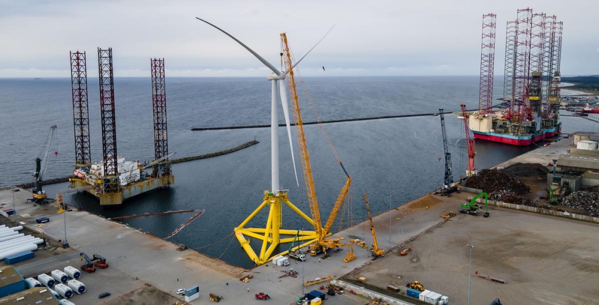 España, entre los países con mayor potencial de eólica flotante en el mundo